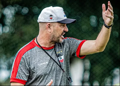 Rafael Jaques, técnico do River