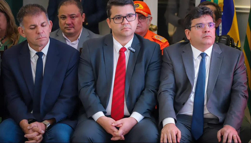 Coronel Carlos Augusto, Chico Lucas e Rafael Fonteles