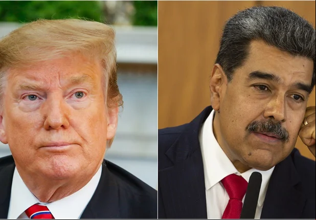 Donald Trump e Nicolás Maduro