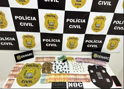 Entorpecentes apreendidos