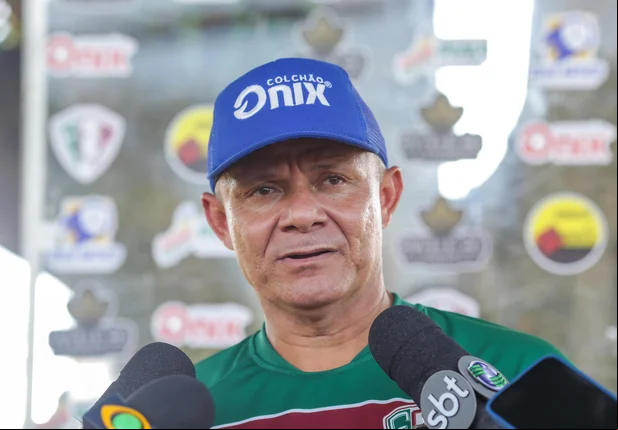 Marcinho Guerreio, técnico do Fluminense-PI