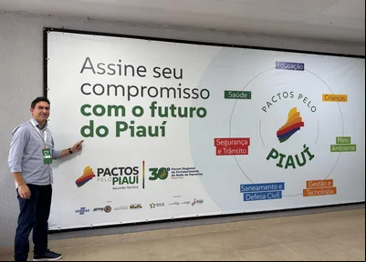 Raniletti Macedo esteve presente no evento Pactos pelo Piauí