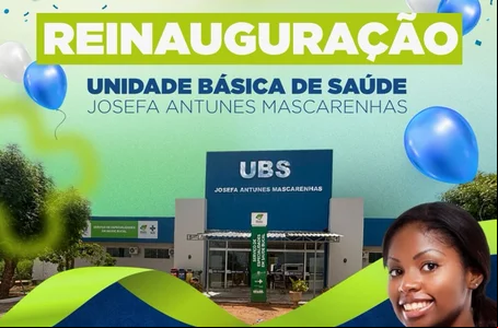 Reinauguração de UBS em Riacho Frio