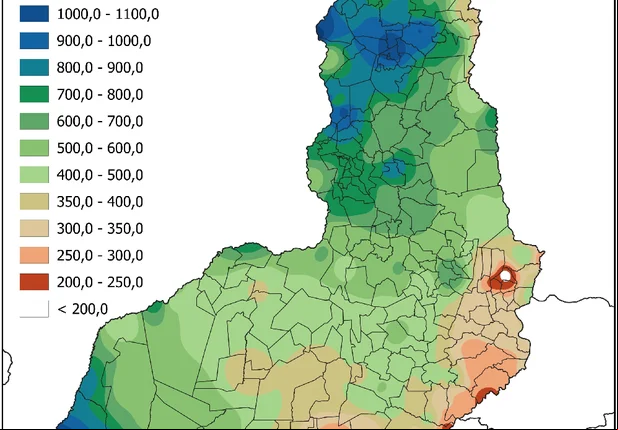 Estiagem afeta mais de 120 municípios
