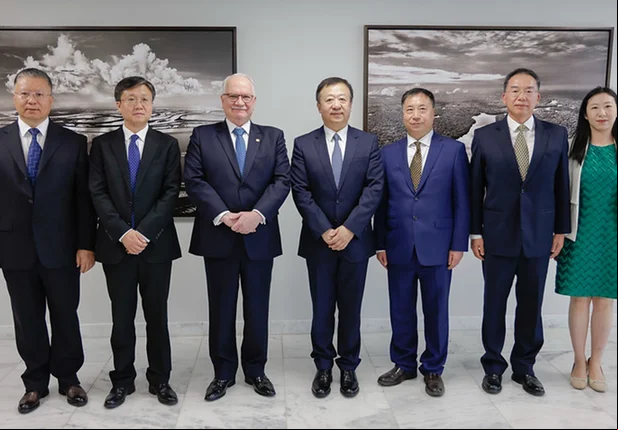 Fachin em encontro com juízes do Supremo Tribunal Popular da China