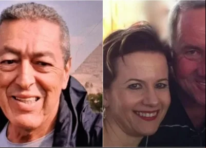 Gilmar Chinelli e o casal Ivando Bonna e Andreia