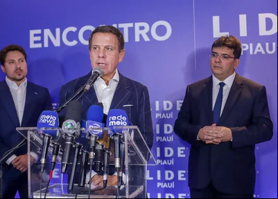 João Doria no lançamento do Lide Piauí