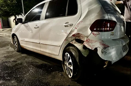 Motorista fica ferido em estado grave após acidente entre dois carros em Água Branca