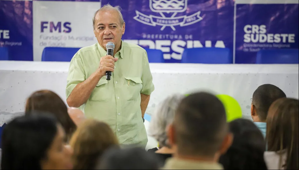 O prefeito de Teresina, Dr. Silvio Mendes