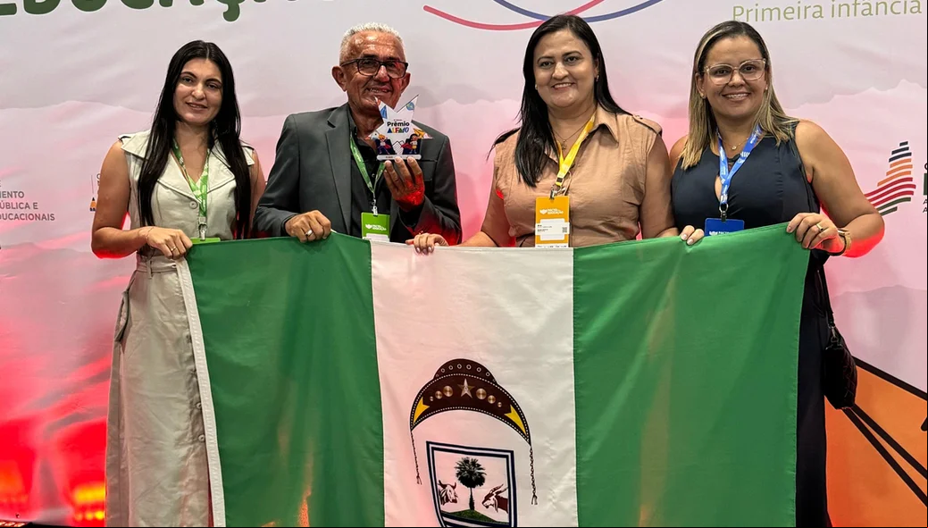 Pimenteiras é destaque na educação e recebe prêmio Alfa-10
