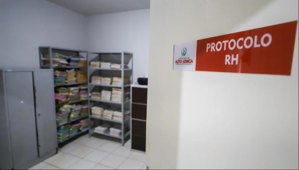 Sala do RH da Prefeitura