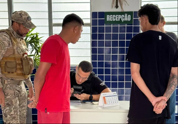 Uma pessoa foi presa em flagrante pelo crime de adulteração de sinal identificador