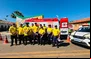 Agentes de trânsito orientaram pedestres e motoristas