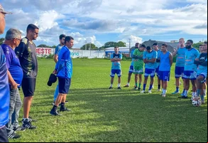 Betinho tem 1º contato com o elenco do Parnahyba e inicia trabalhos
