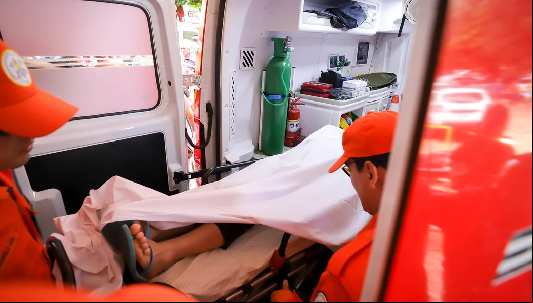 Corpo de Bombeiros fez a transferência da parlamentar