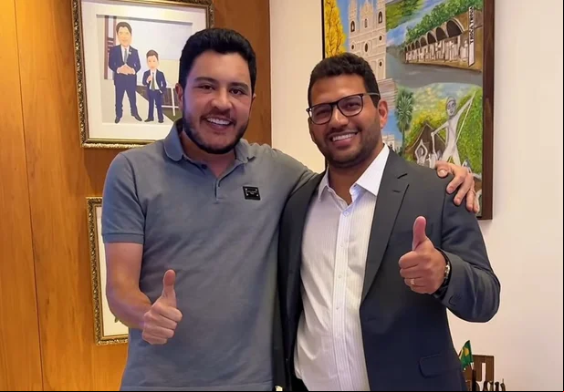Deputado Jadyel Alencar e deputado Dr. Thales Coelho