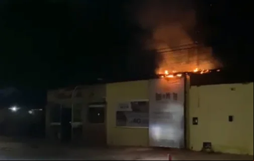 Incêndio na churrascaria Rei do Mixto
