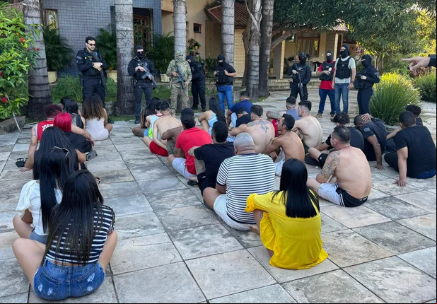 Influenciadores que estavam presentes no evento