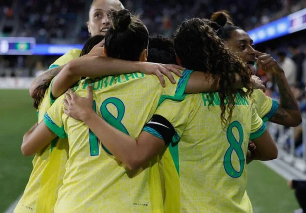 Jogadoras da Seleção Feminina
