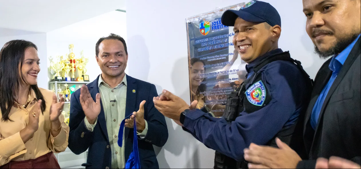 Momento da inauguração