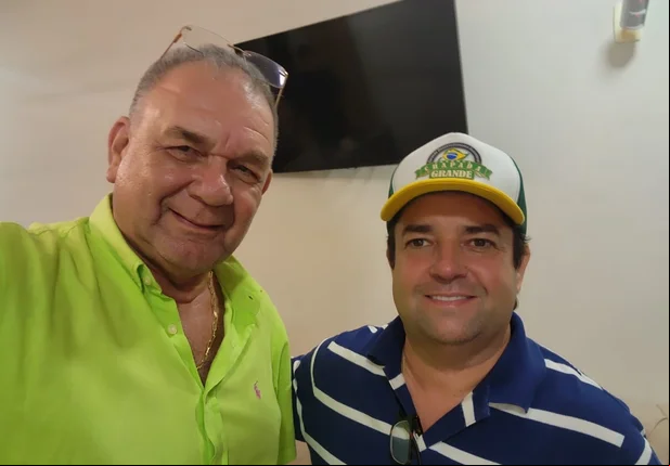 Nel Lopes e Tiago Junqueira, atual presidente do PL no Piauí