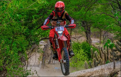 Participante do Rally Piocerá