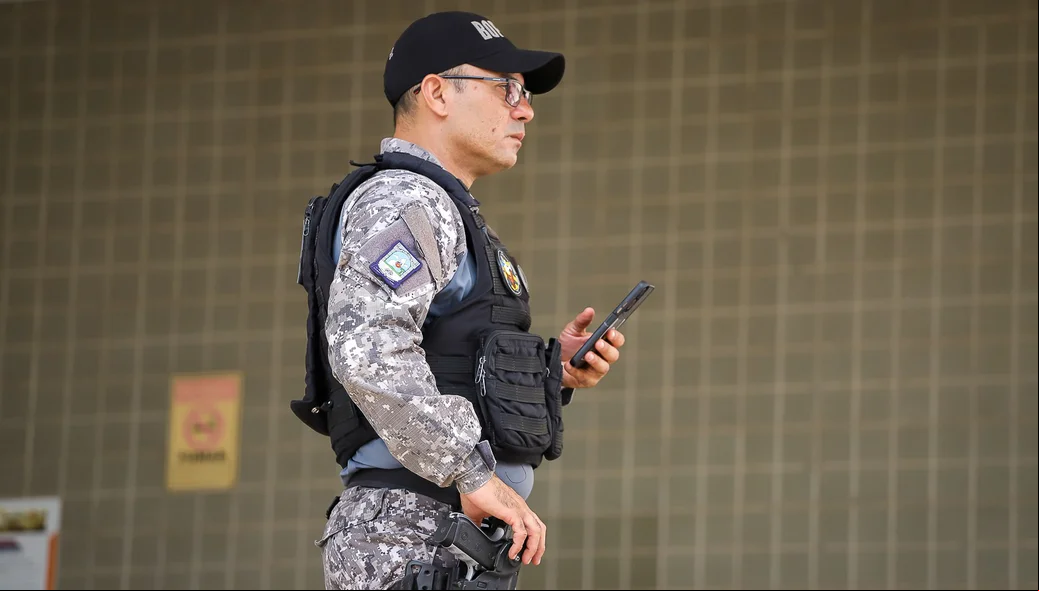 Polícia reforçou segurança no HUT