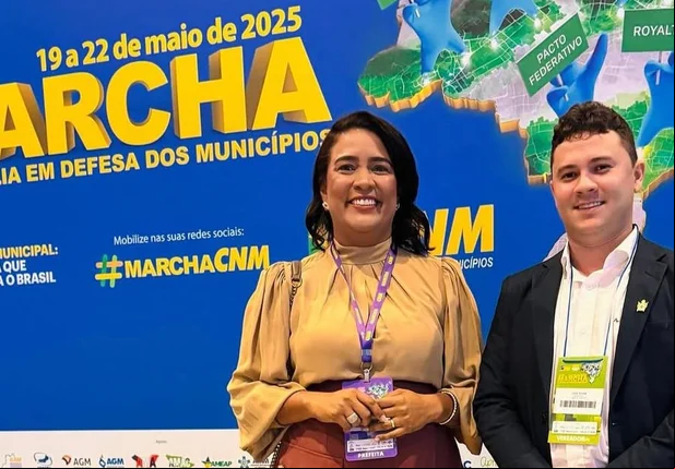 Prefeita Camila Barbosa participa da Marcha dos Prefeitos em Brasília