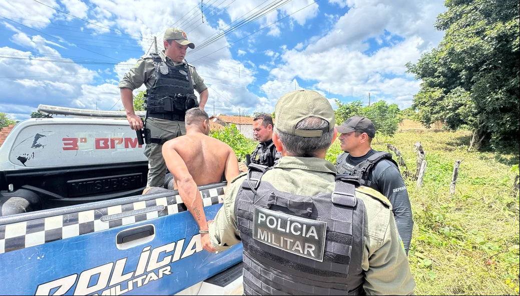 Preso pelas autoridades em Floriano
