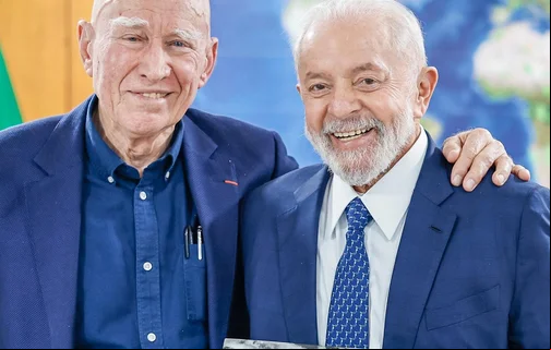 Sebastião Salgado e Lula