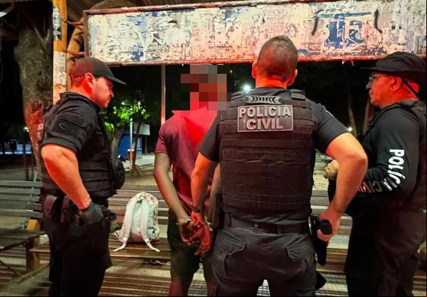 Suspeito de homicídio é preso pela Polícia Civil
