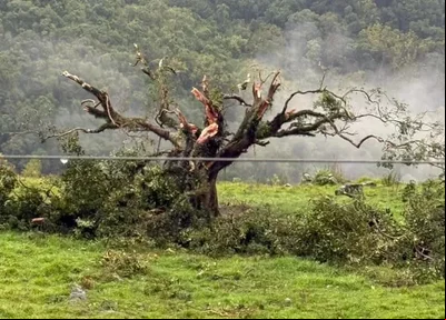 Tornado atingiu o Rio Grande do Sul