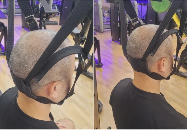 Tração cervical é um serviço exclusivo da academia Demóstenes