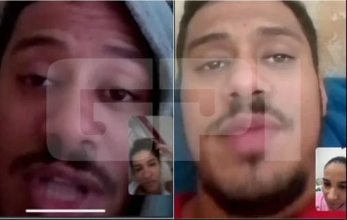 Chamada de vídeo de Tatiana Medeiros com Alandilson Cardoso os