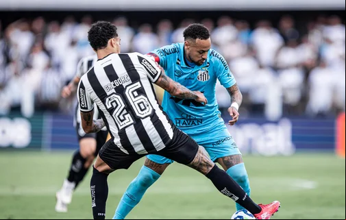Santos e Botafogo pelo Brasileirão Série A 2025