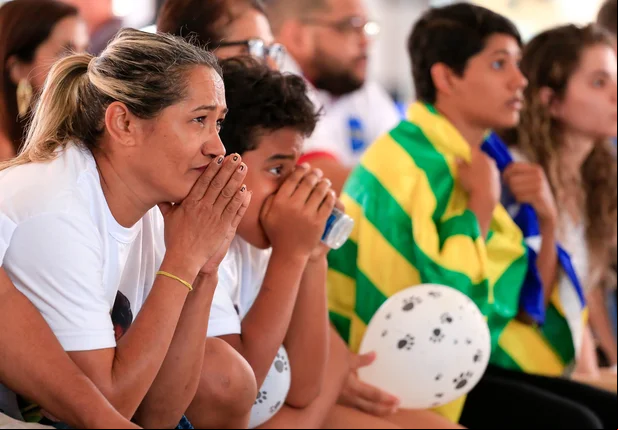 Amigos e familiares assistiram a luta no SESC