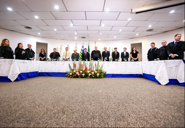 Entrega de medalhas do colar do mérito no TCE