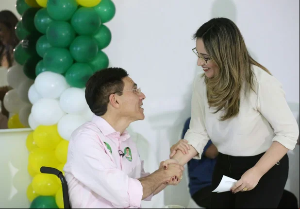 Rejane Dias e Amadeu Campos