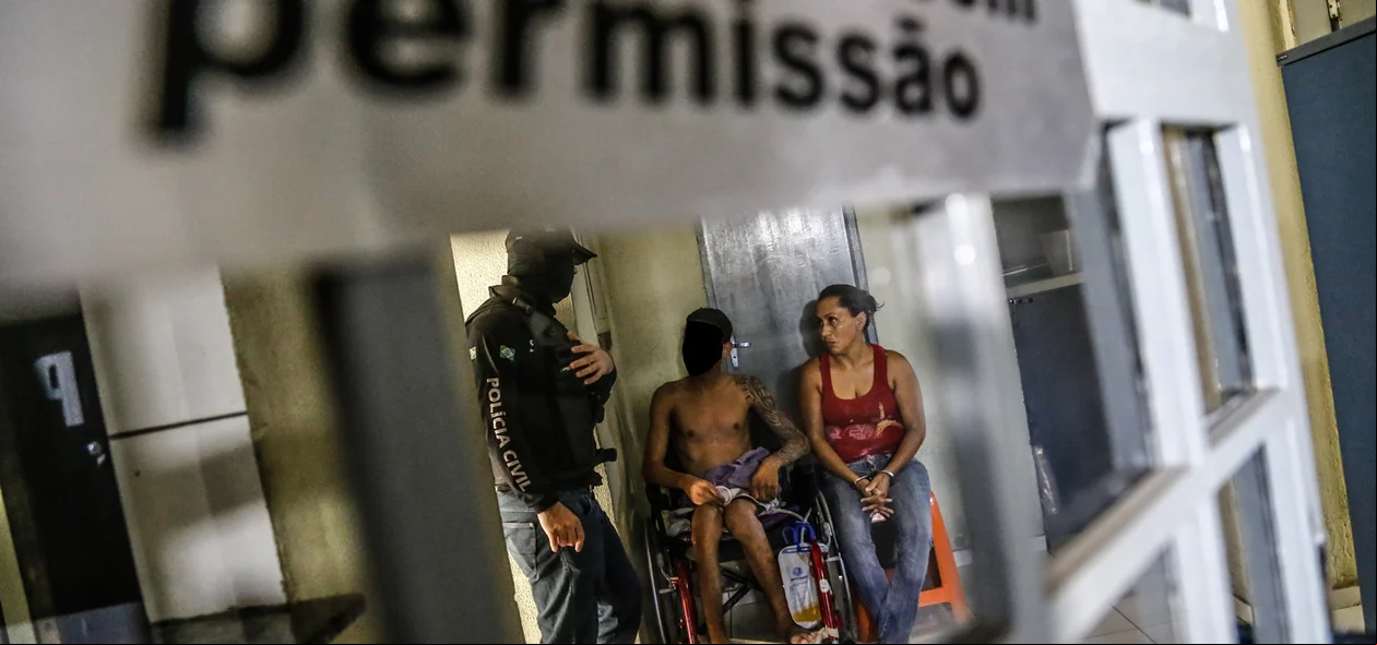Menor presso na operação