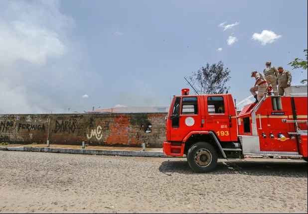 Equipe do Corpo de Bombeiros