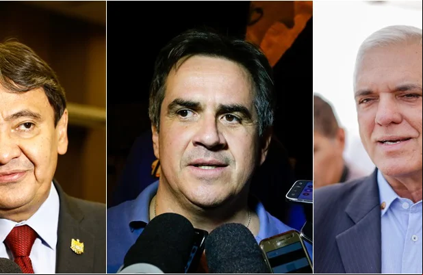 Wellington Dias, Ciro Gomes e Themístocles 