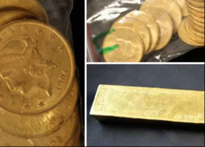 Ouro encontrado
