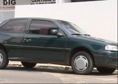 Veículo em que a criança estava