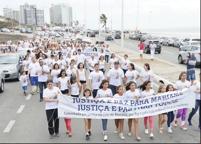 Caminhada pela paz por Mariana Costa