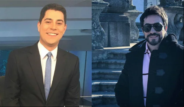 Evaristo Costa e padre Fábio de Melo