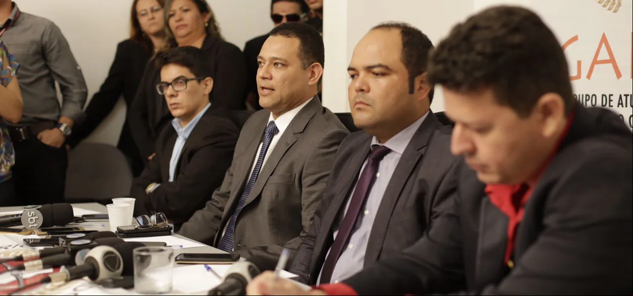 Coletiva realizada no Gaeco sobre operação