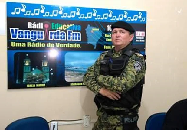 Capitão Miguel Luz comandante da CIA de União