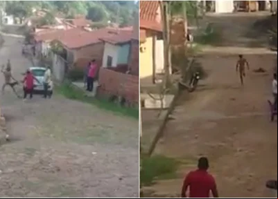 Homem foge pelado após ser abordado pela Polícia