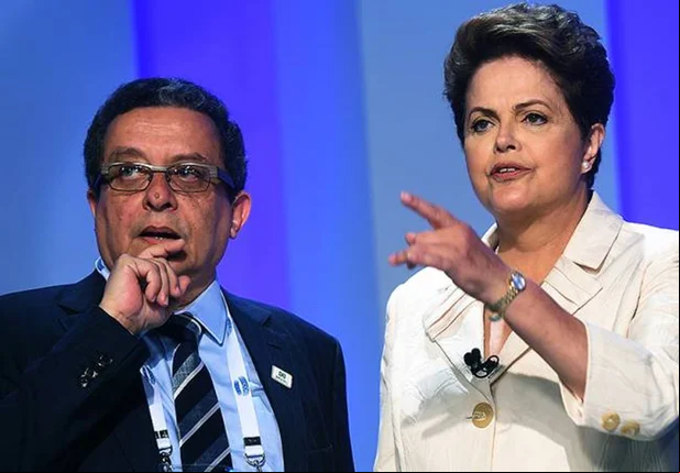 João Santana e Dilma Rousseff