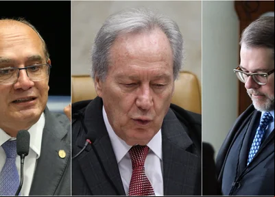 Gilmar Mendes, Ricardo Lewandowski e Dias Toffoli 